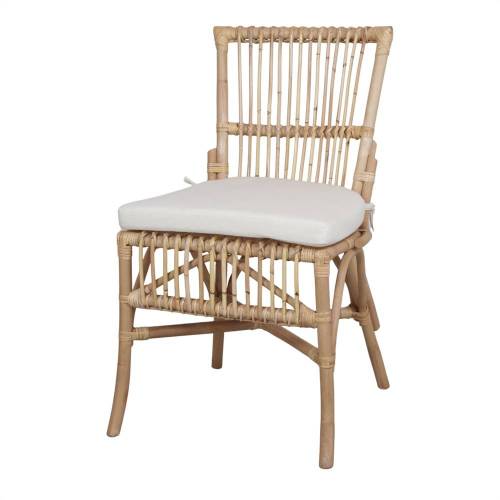Chaise en rotin naturel tendance