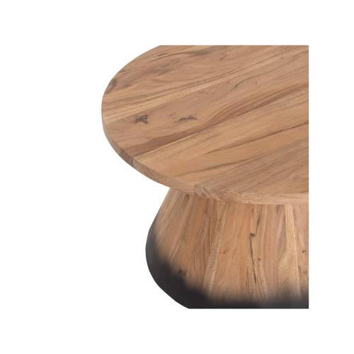 Table basse ronde bois 80 cm | Acacia Melbourne