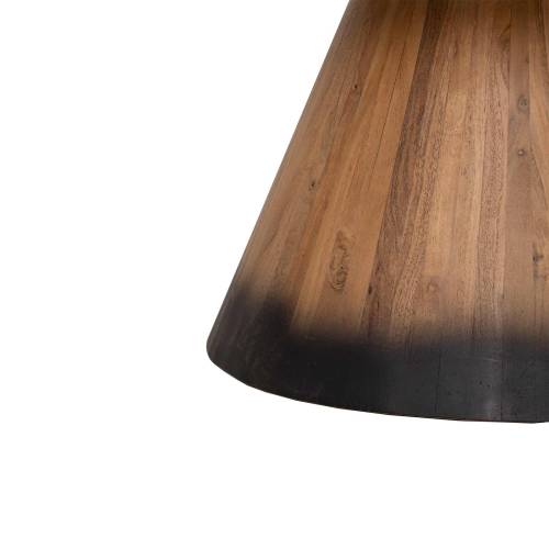 Table basse bois ronde 70 cm | Acacia Melbourne