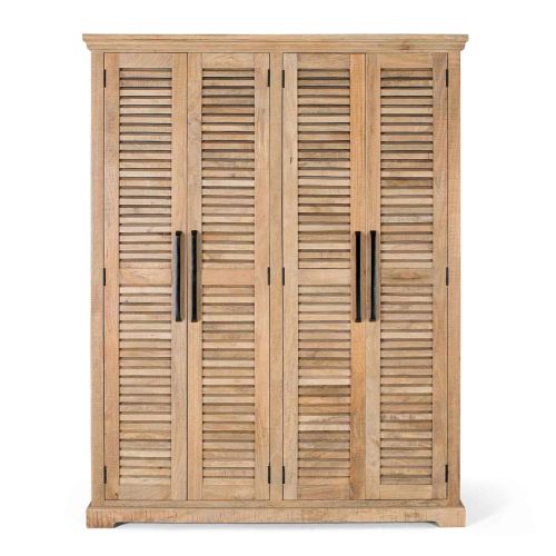 Armoire en bois naturel | Manguier Florence