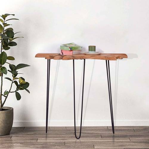 Console plateau bois brut racine | Manguier Racine