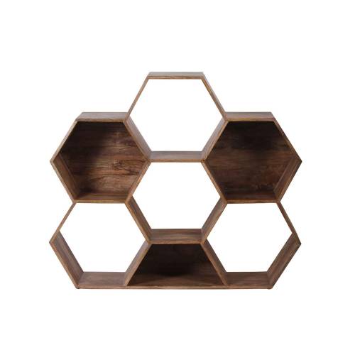 Petite étagère hexagonale