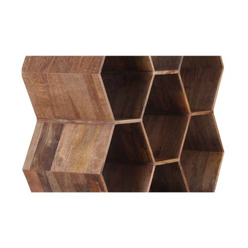 Grande étagère hexagonale