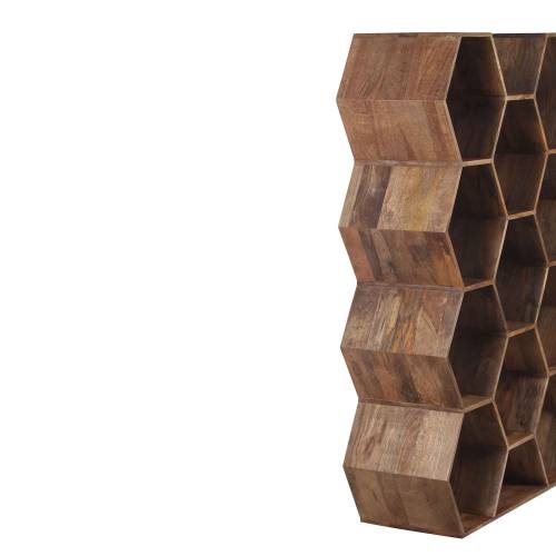 Grande étagère hexagonale