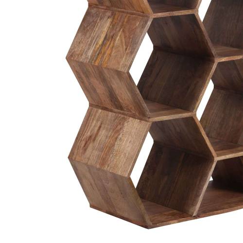 Grande étagère hexagonale