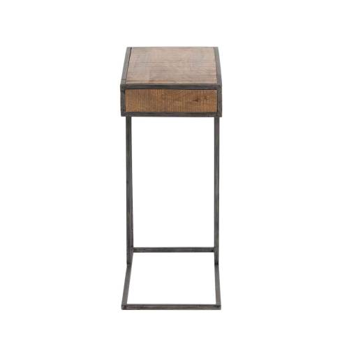 Table d'appoint bois et metal | Manguier Stockholm
