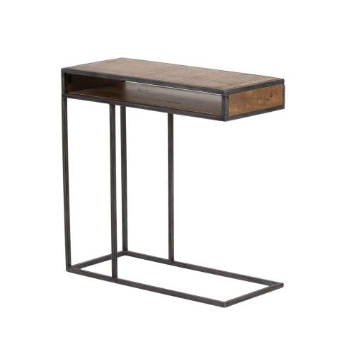 Table d'appoint bois et metal | Manguier Stockholm