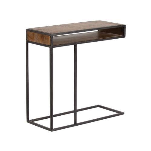 Table d'appoint bois et metal | Manguier Stockholm