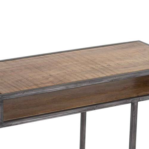 Table d'appoint bois et metal | Manguier Stockholm