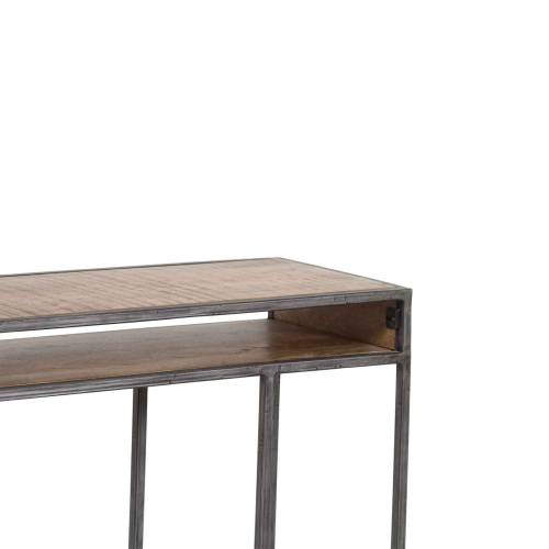 Table d'appoint bois et metal | Manguier Stockholm