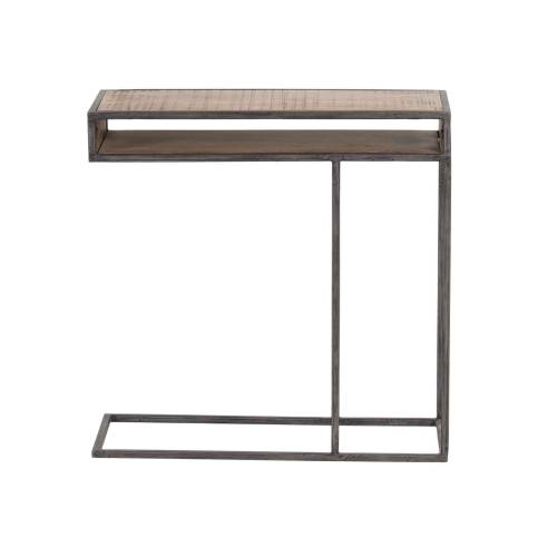 Table d'appoint bois et metal | Manguier Stockholm