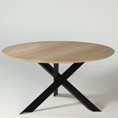 Table à Manger Ronde Ø150 cm | Chêne Contempory - Contemporain