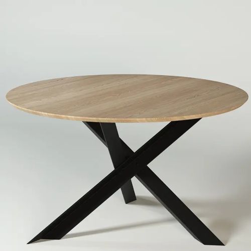 Table à Manger Ronde Ø135 cm | Chêne Contempory - Contemporain