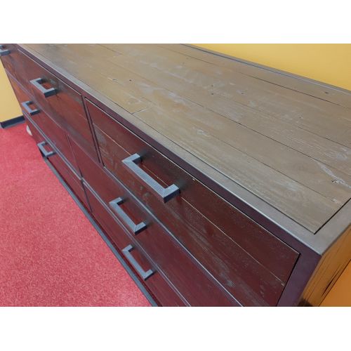 Grande commode bois et métal industriel - MODELE EXPO* - RETRAIT SHOWROOM