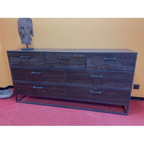 Grande commode bois et métal industriel - MODELE EXPO* - RETRAIT SHOWROOM