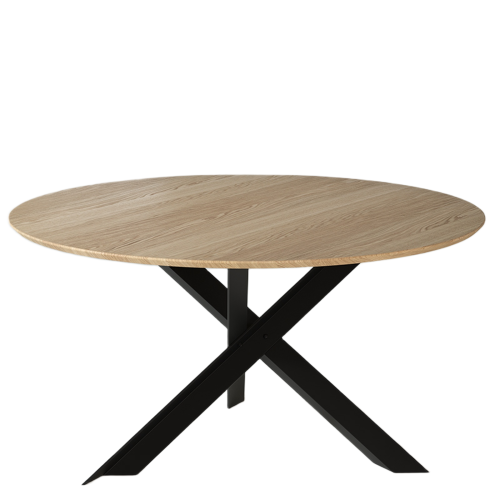 Table à Manger Ronde Ø150 cm | Chêne Contempory - Contemporain