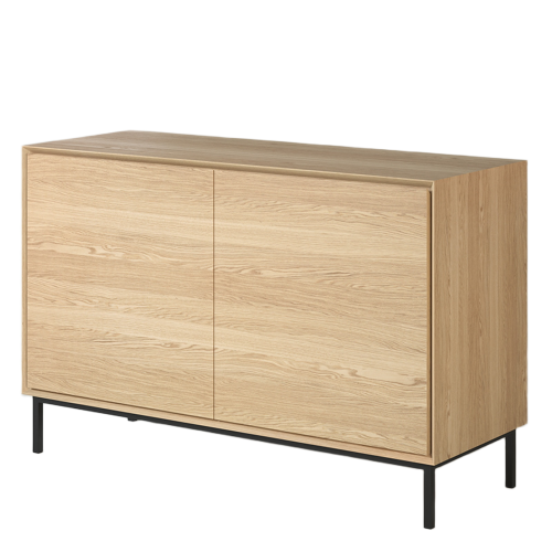 Buffet Bas 2 Portes 120 cm | Chêne Contempory - Contemporain