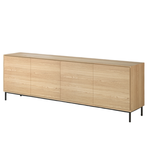Buffet Chêne Massif 4 Portes Design LIGNART - Rangement Salon