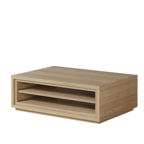Banc TV 2 Niches | Chêne Absolue - Contemporain