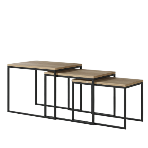 Table Basse Gigogne 60x45 cm | Chêne Lignart - Contemporain