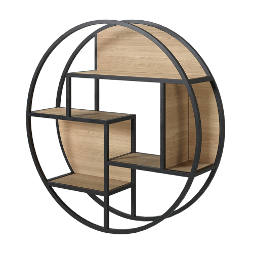 Étagère Murale Ronde Design | Chêne LIGNART - Moderne