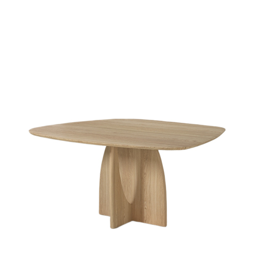 Table Salle à Manger Chêne Massif 6 Places | LIGNART - Contemporain