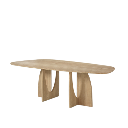 Grande Table Arches | Chêne Organique - Contemporain