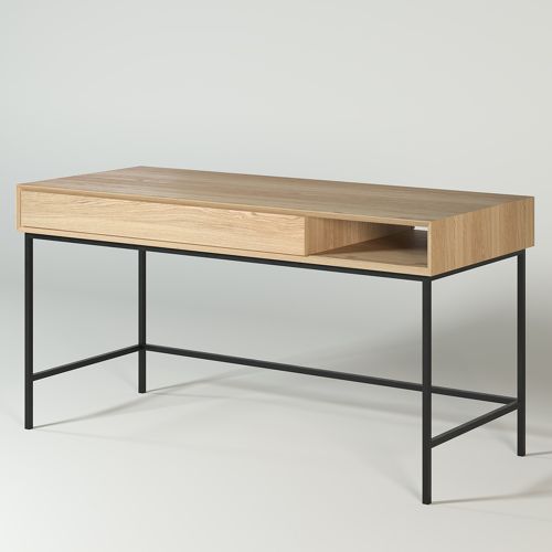 Bureau Niche 150 cm | Chêne Contempory - Contemporain