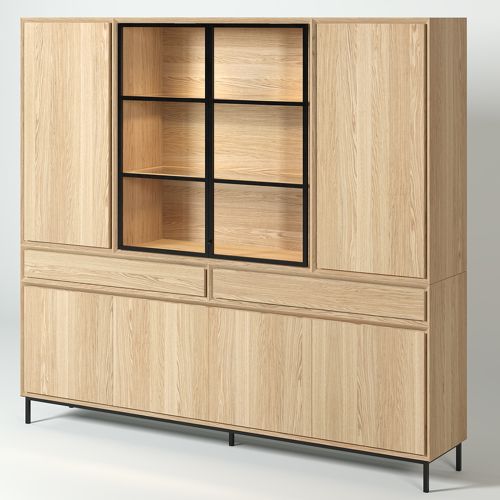Grande Vitrine 240 cm | Chêne Contempory - Contemporain