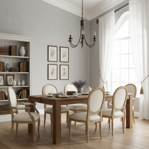 Table à manger rectangulaire 180 cm | Acacia Tatoo