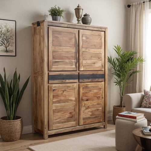 TATOO BUFFET HAUT 4 Portes 2 Tiroirs