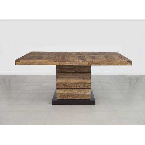 Table De Séjour Rallonge | Manguier Art Déco - Exotique