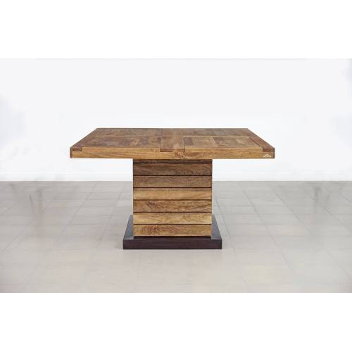 Table De Séjour Rallonge | Manguier Art Déco - Exotique