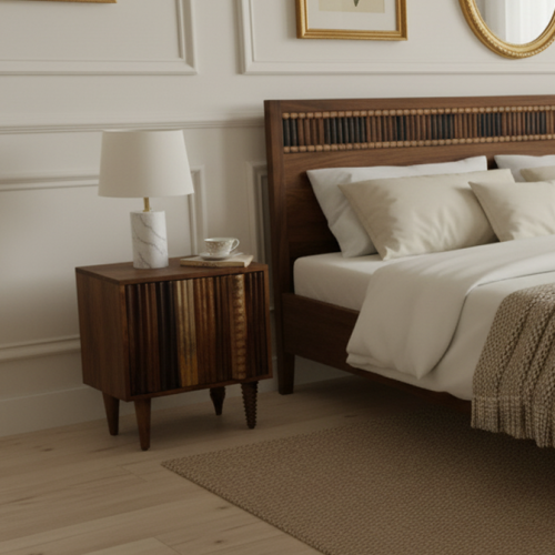 Chevet 1 porte droit | Manguier Dali