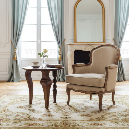 Bout de canapé rond | Manguier Dali