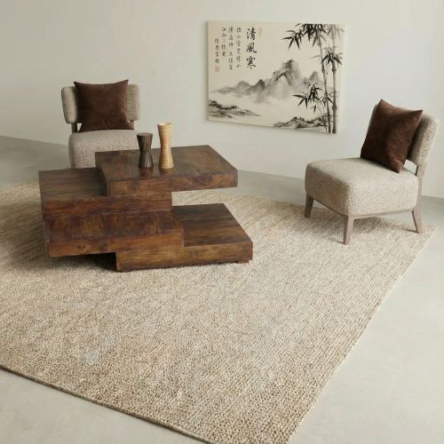 Table Basse Escalier Palissandre Zen