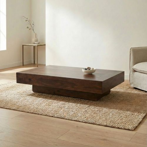 Table Basse Rectangulaire Design Palissandre zen