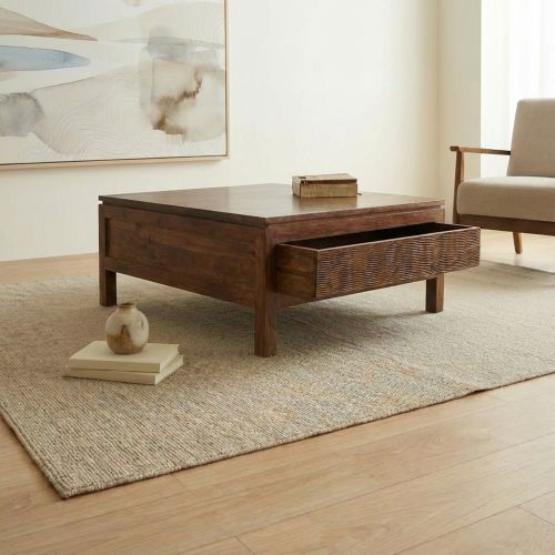 Table basse Palissandre carrée Sikasso