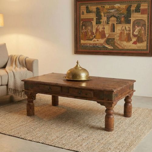 Table basse Indienne | Palissandre New Delhi