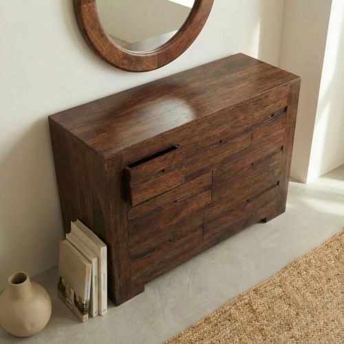 commode japonaise - Palissandre Soleil Levant