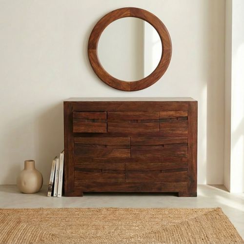 commode japonaise - Palissandre Soleil Levant